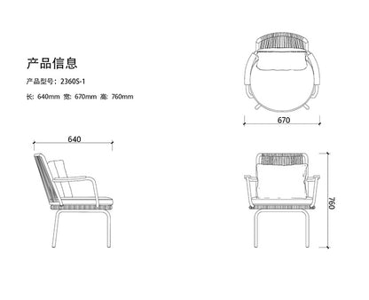 2360S-seven seat sofa