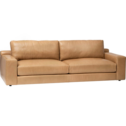 Axel Leather Sofa, Landry Fawn Sofas