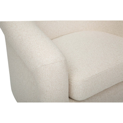 Clemente Swivel Chair, Lila Linen by Becki Owens,Chairs