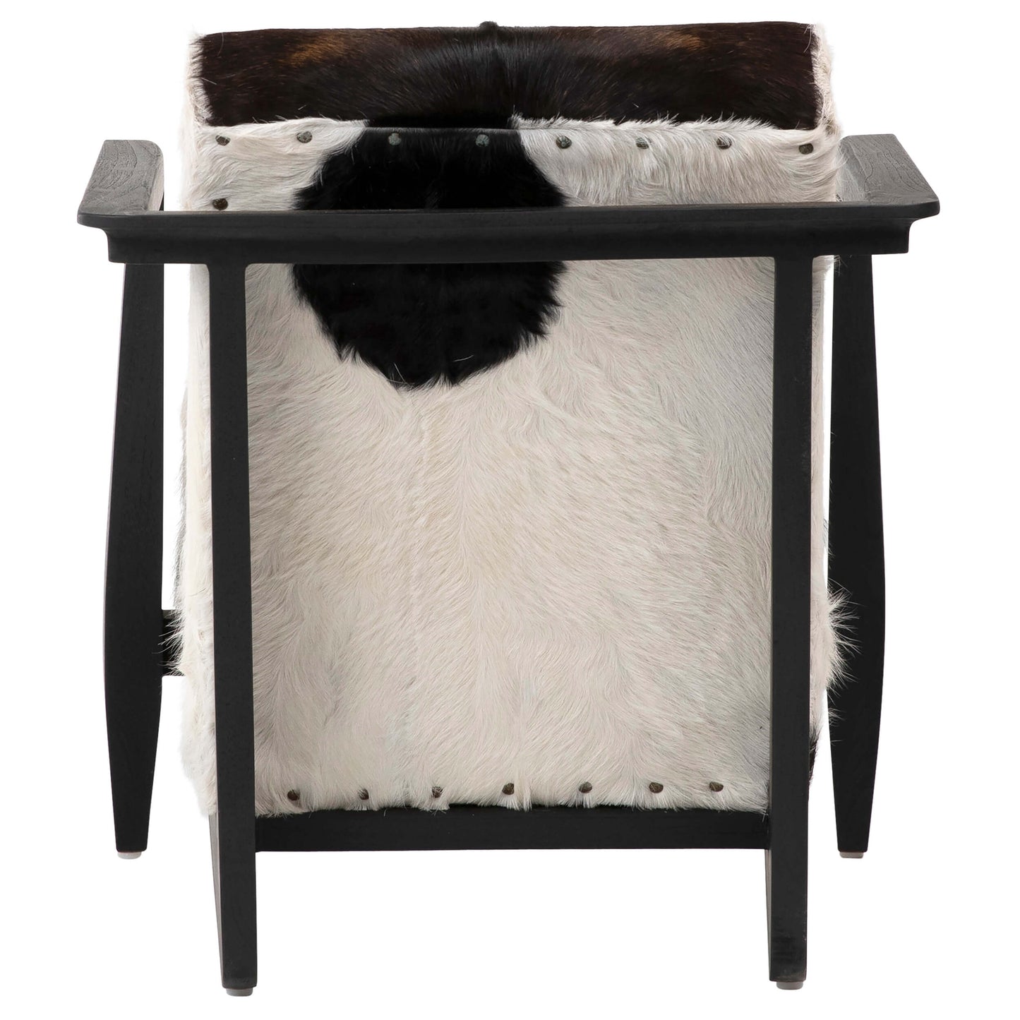 Naela Hide Chair, Black,Chairs