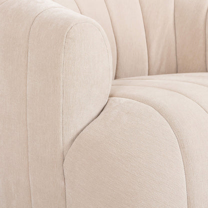 Elliana Swivel Chair, Blamont Cream by Four Hands, Chairs