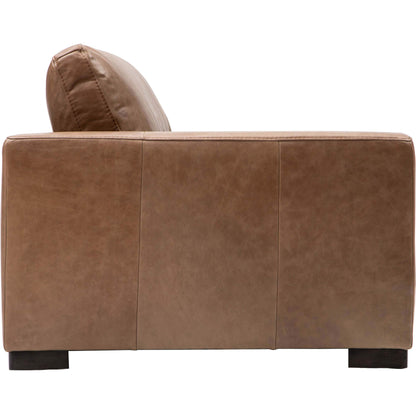 Paul Leather Sofa, Buffalo Saddle  Sofas